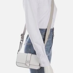 Michael Kors Greenwhich Xs Crossbody Bag -Optic White